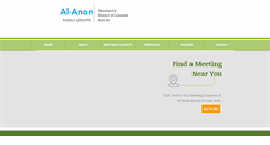 Desktop Screenshot of marylanddc-alanon.org